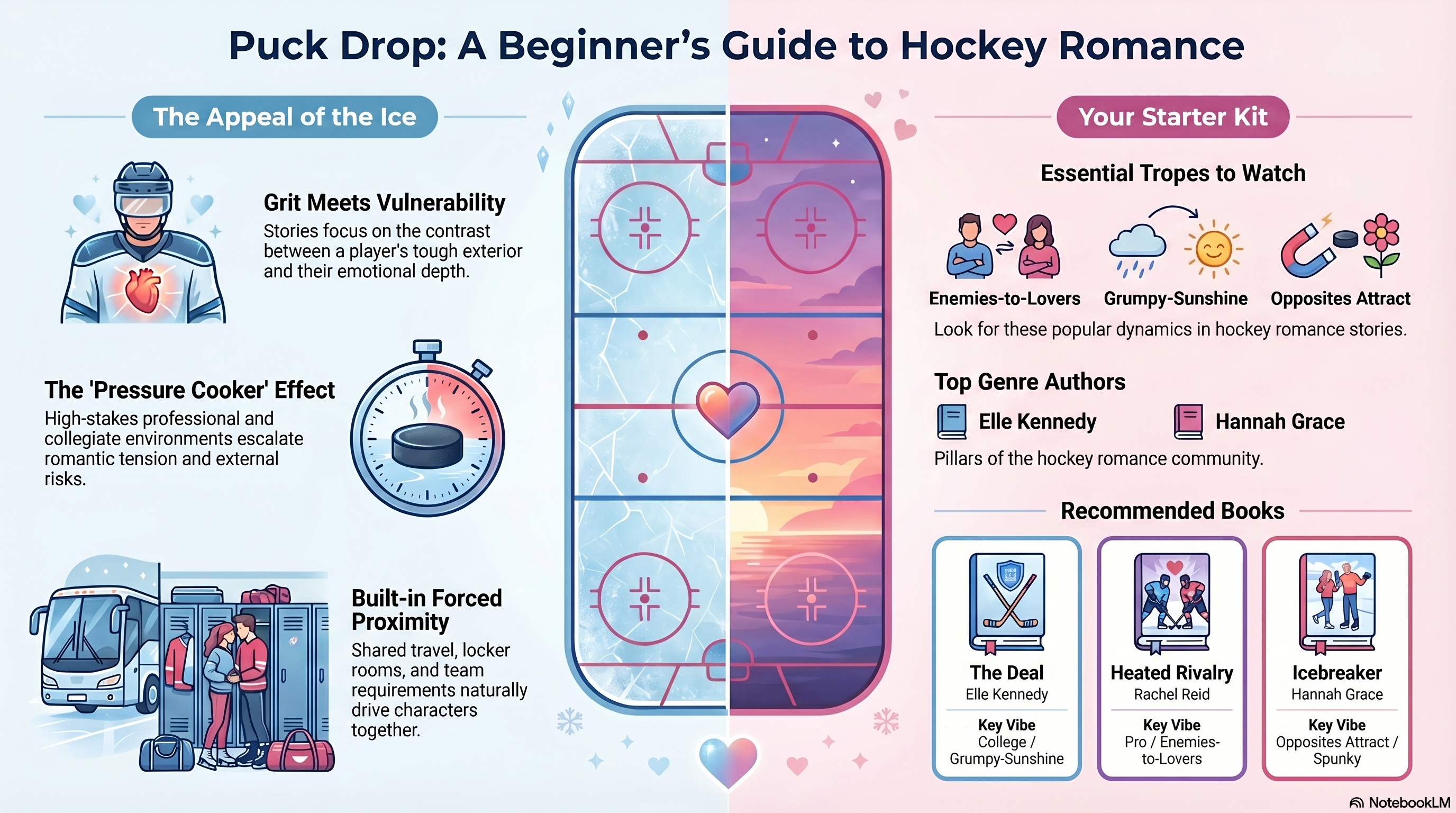 How to Start Your Hockey Romance Reading Journey